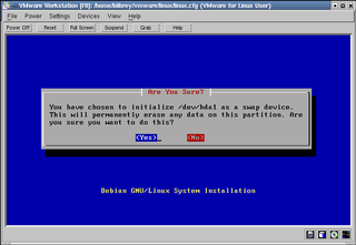 Confirmation before formatting...