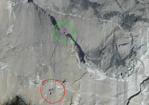 Climbers on El Capitan