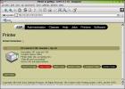 The CUPS web interface