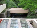 Fallingwater: Bedroom terrace view