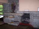 Fallingwater: Mrs. Kaufman's fireplace
