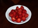 An early harvest of our strawberries