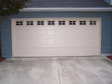 New garage door
