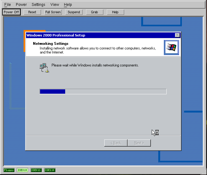 Install network software