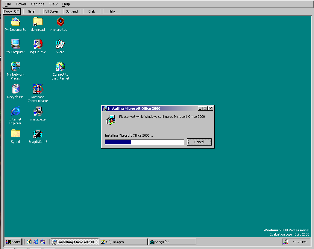 Full Size and rolling on